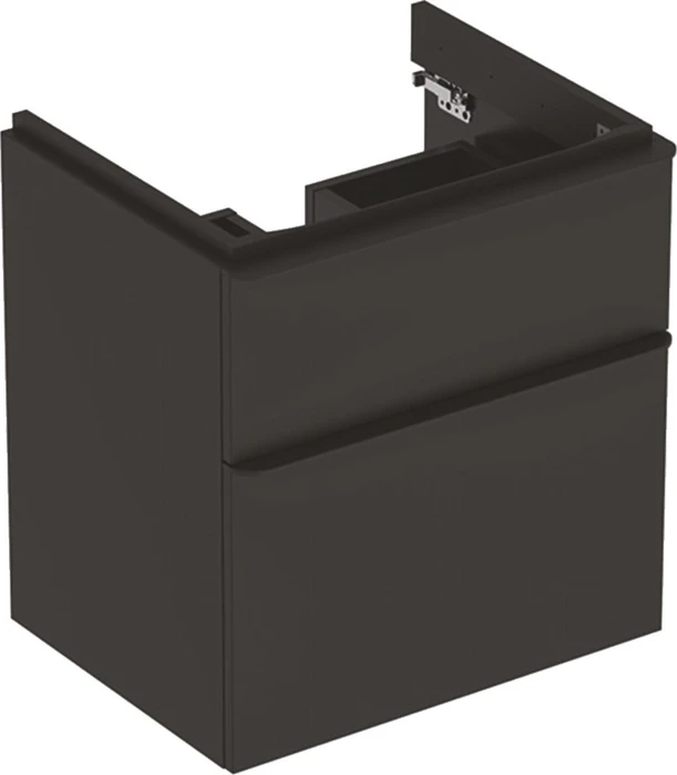 Geberit Smyle Square Unterschrank 58.4x61.7x47cm, 2 Schubladen, lava