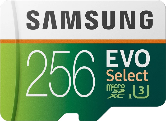 Samsung EVO Select, microSD UHS-I U1/U3, Rev-H / 2020
