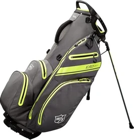 Wilson Exo Dry Standtasche Golftasche charcoal/citron/silver