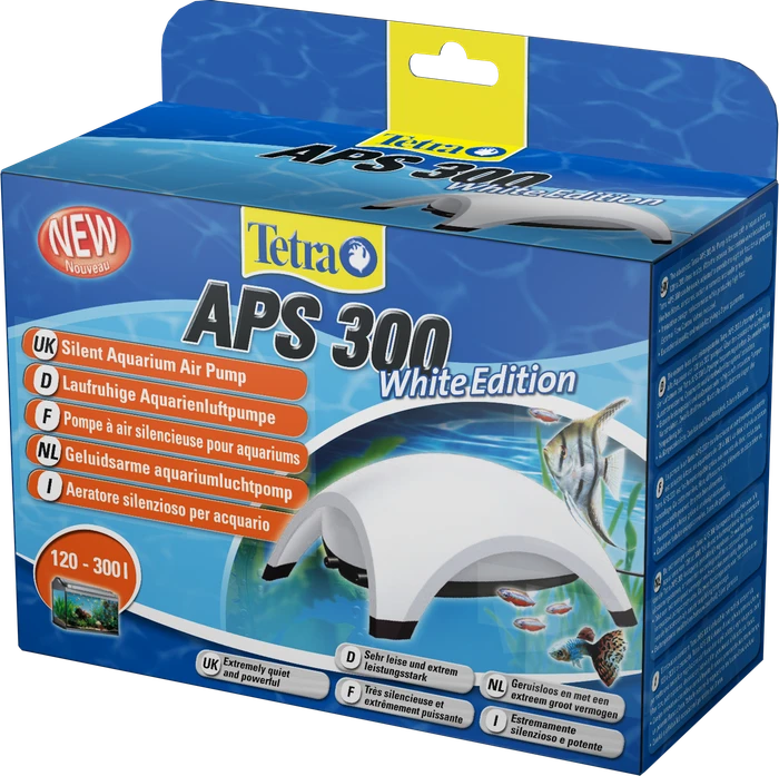 Tetra APS 300 Aquarien-Luftpumpe, weiß
