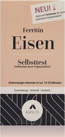 Aspilos Eisen (Ferritin) Schnelltest, 1 Stück