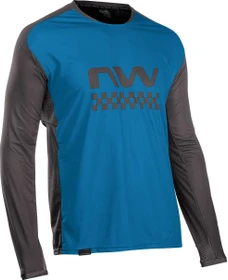 Northwave Edge Trikot langarm blau (Herren)