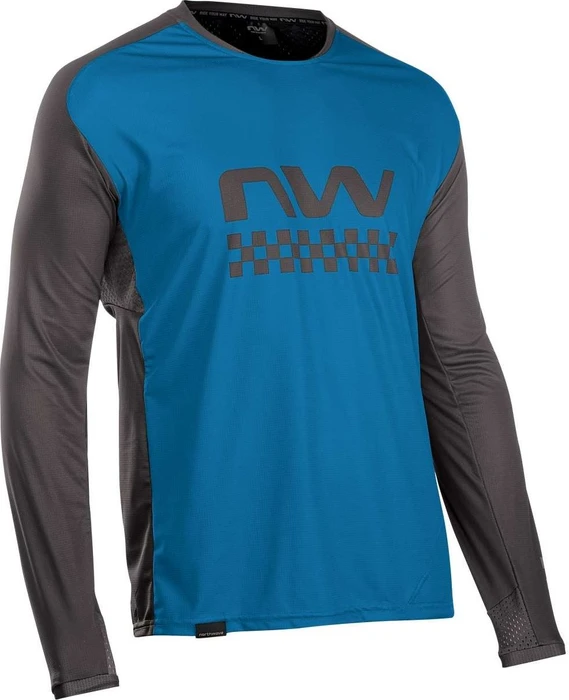Northwave Edge Trikot langarm blau (Herren)
