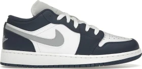 Nike Air Jordan 1 Low white/midnight navy/wolf grey (Junior)