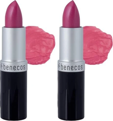 benecos Natural Lippenstift hot pink, 4.5g