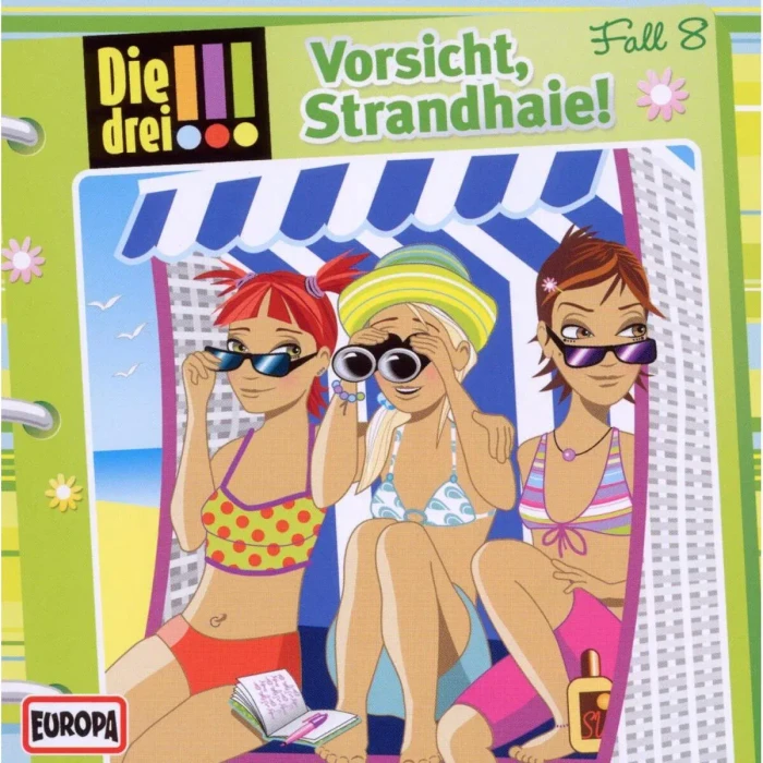 Die drei !!! Folge 8 - Vorsicht, Strandhaie!