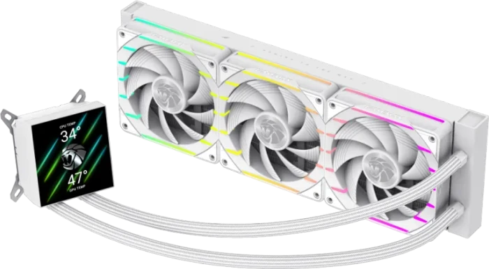 GameMax Hailstorm 360 WH, weiß