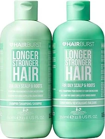 Hairburst Longer Stronger Hair for Oily Scalp/Roots Shampoo, 350ml