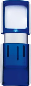 Wedo Rechtecklupe mit LED-Beleuchtung blau
