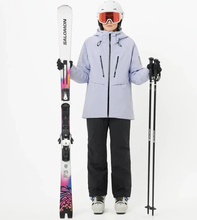 Salomon Brilliant Skijacke cosmic sky (Damen)