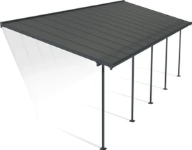 Palram Canopia Capri Terrassenüberdachung 860x295cm grau