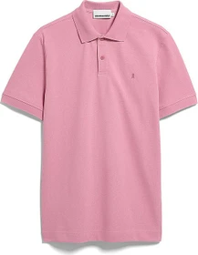 Armedangels Maario Poloshirt kurzarm washed berry (Herren)