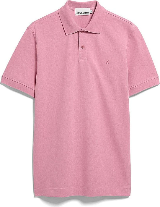 Armedangels Maario Poloshirt kurzarm washed berry (Herren)