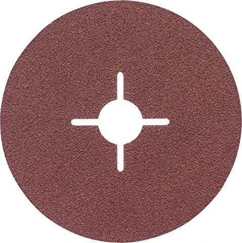 Bosch Professional R444 Expert for Metal Fiberschleifscheibe K80, 125x22.23mm, 1 Stück
