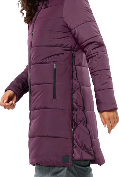 Jack Wolfskin Eisbach Funktionsmantel berry jam (Damen)