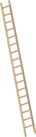Layher Topic 1036 Holz Anlegeleiter, 17 Stufen