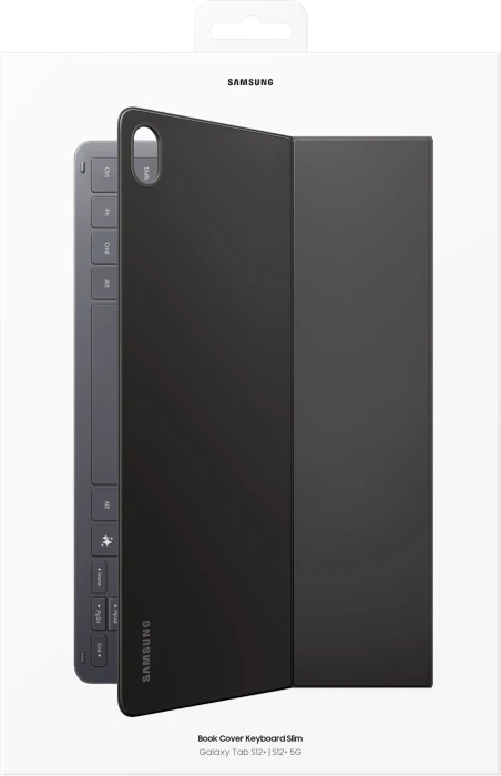 Samsung EF-DX840 Book Cover Keyboard Slim für Galaxy Tab S12+, schwarz, DE