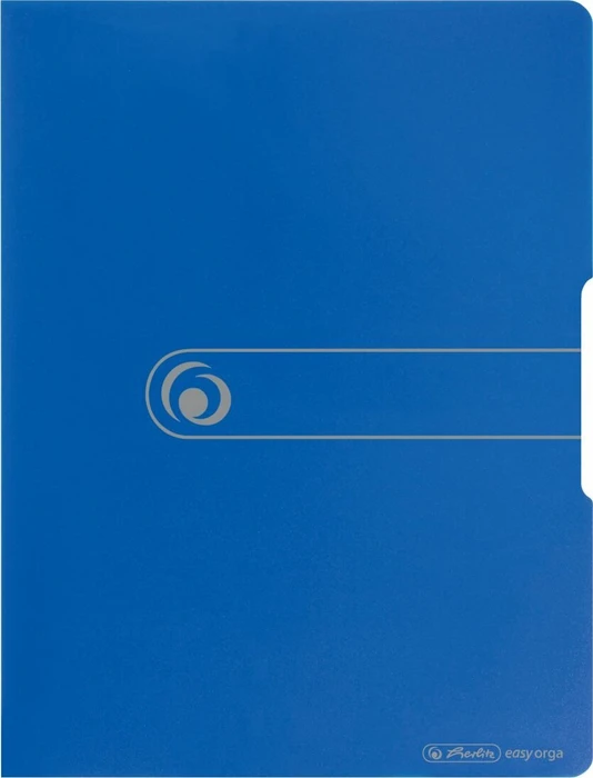 Herlitz easy orga to go Sichtbuch, A4, blau, inkl. 20 Klarsichthüllen
