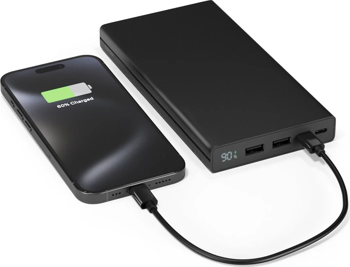 Epico Power Bank Alu UltraPack 45W 30000mAh schwarz