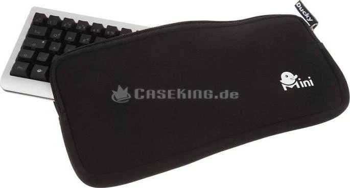 Ducky Mini silber, MX RED, USB, DE