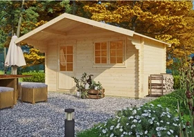 Kiehn-Holz KH 28-097 380x280cm Gerätehaus natur