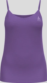 Odlo Natural Merino 160 V-Neck Funktionsshirt ärmellos afterparty (Damen)