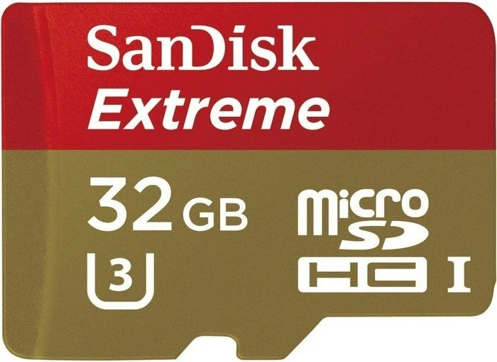 SanDisk Extreme, microSD UHS-I U1/U3, Rev-L