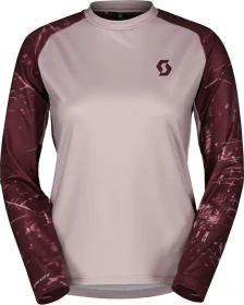 Scott Trail Storm Trikot langarm cloud pink/wild red (Herren)