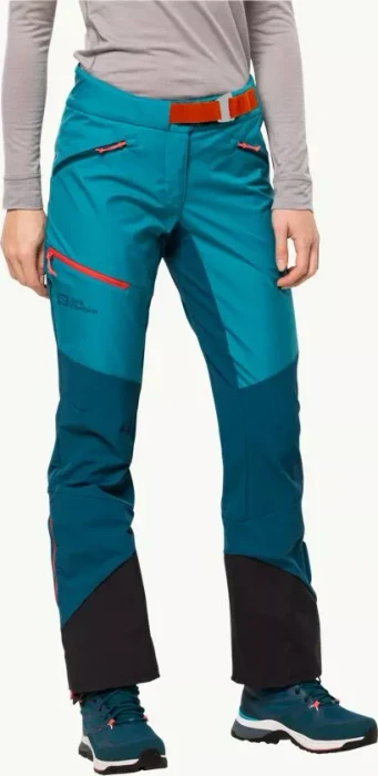 Jack Wolfskin Alpspitze Hose lang freshwater blue (Damen)