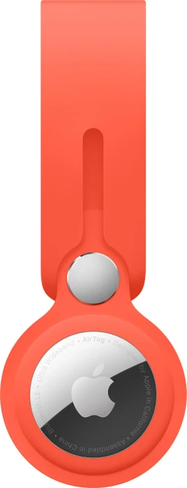 Apple AirTag Anhänger leuchtorange