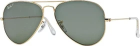 Ray-Ban RB3025 Aviator Classic 55mm gold/green classic