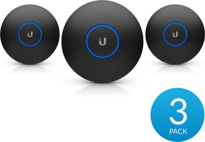 Ubiquiti UniFi nanoHD Casing, Cover, Black, 3er-Pack