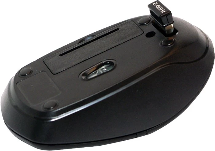 LogiLink Wireless Travel Mouse schwarz, USB