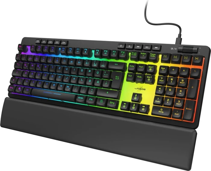 Hama uRage Exodus 515 Illuminated, schwarz, LEDs RGB, USB, DE