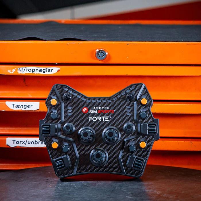 Asetek Forte GT Button Box orange