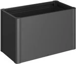Biohort Pflanzbeet Belvedere 100Midi Hochbeet 102x53cm dunkelgrau-metallic