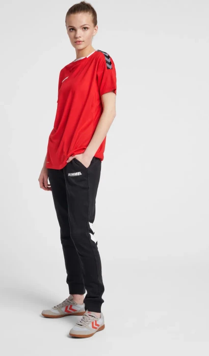 hummel Authentic Poly Jersey Funktionsshirt kurzarm rot (Damen)