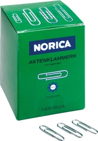 Alco 2210 Norica Briefklammern, 24mm, 1000 Stück
