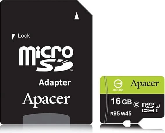 Apacer R95/W45 16GB Kit, UHS-I U3, Class 10