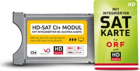 HD Austria HD-SAT CI+ Modul mit integrierter HD Austria-Karte für ORF mit Testabo