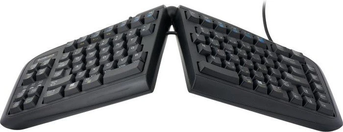 R-Go Goldtouch Adjustable V2 QWERTZ schwarz, USB, DE