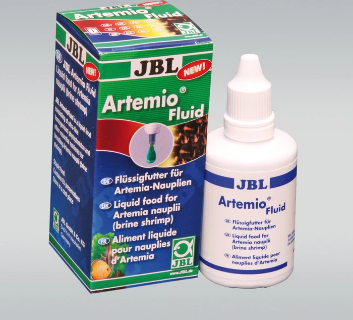 JBL ArtemioFluid - Flüssigfutter für Artemia, 55g, 50ml