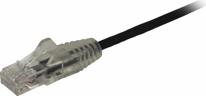 StarTech Slim RNS Patchkabel, Cat6, U/UTP, RJ-45/RJ-45, 3m, schwarz