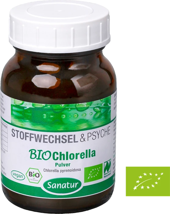 Sanatur Biochlorella Pyren Sanatur Pulver, 100g
