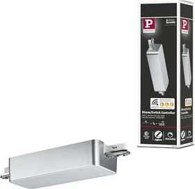 Paulmann URail Schienensystem-Komponente Dimm/Switch Adapter Smart Home Zigbee 3.0 chrom matt