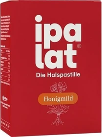ipalat die Halspastille honigmild mentholfrei, 120 Stück