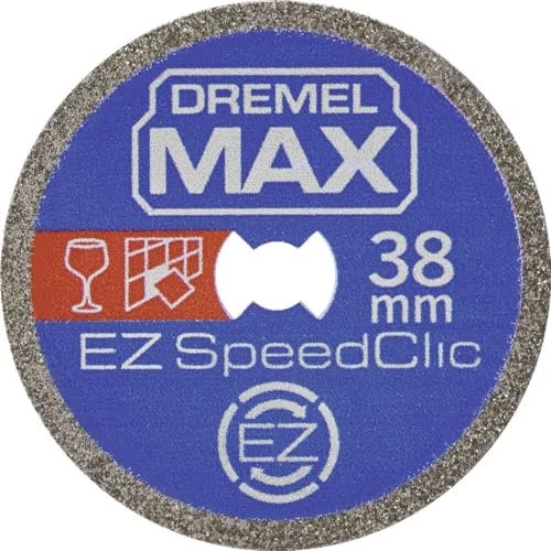 Dremel Max EZ SpeedClic SC545DM Diamanttrennscheibe, 38mm, 1 Stück