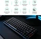 RK Royal Kludge RK84 75% Wireless, schwarz, LEDs RGB, hot-swap, RK BROWN, USB/Bluetooth, DE Vorschaubild