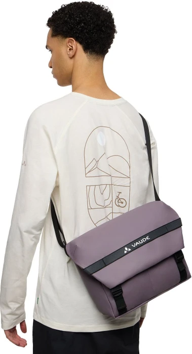 Vaude Mineo 9 Messenger Umhängetasche purple ash