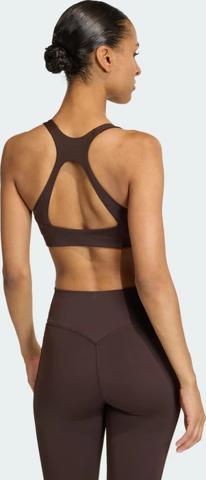 adidas Optime Workout Medium-Support Sport-BH aurora coffee (Damen)